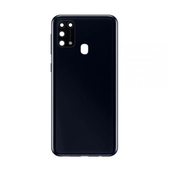 Back Cover+Camera Lens Samsung Galaxy M31/M315 Black